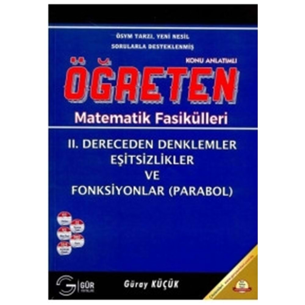 GÜR | ÖĞRETEN 2.DERECEDEN DENKLEMLER - 2024