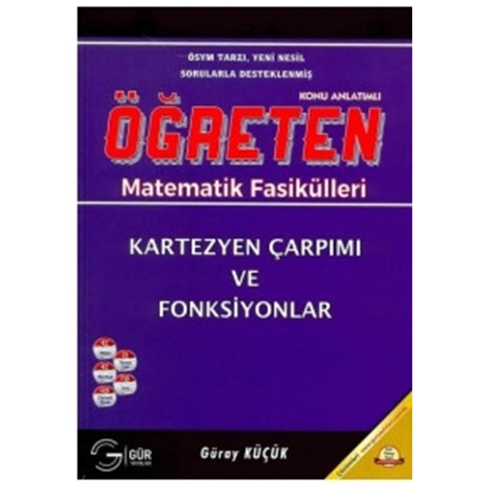 GÜR | ÖĞRETEN KARTEZYEN ÇARPIMI-FONKSYİNLR - 2024