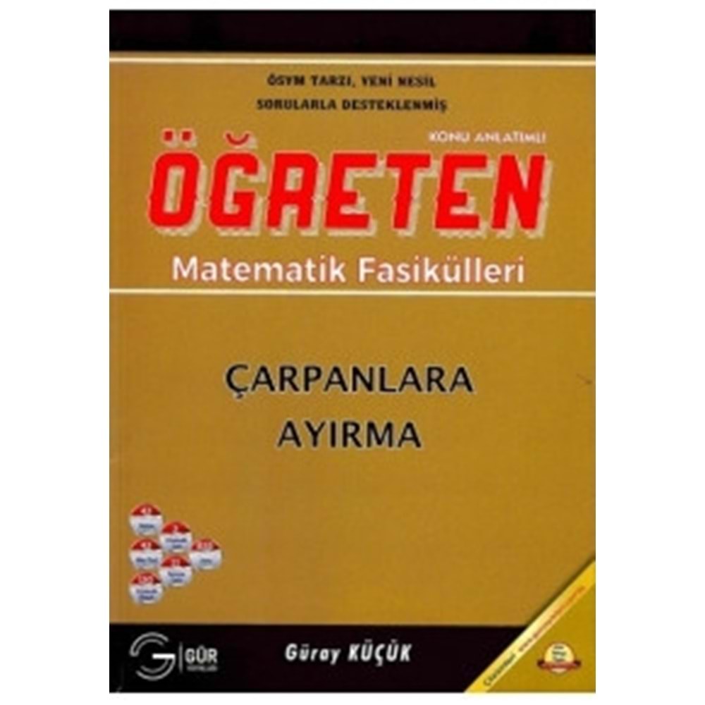 GÜR | ÖĞRETEN ÇARPANLARA AYIRMA - 2024