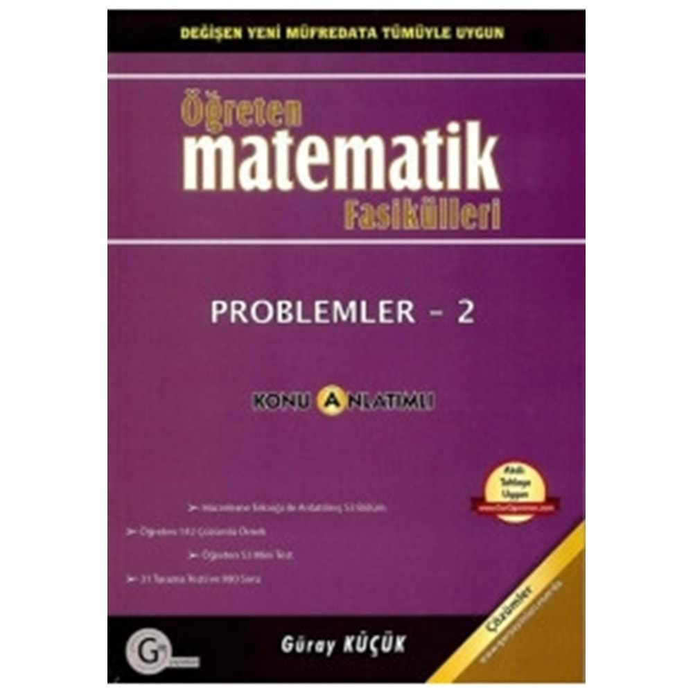 GÜR | ÖĞRETEN PROBLEMLER 2 - 2024