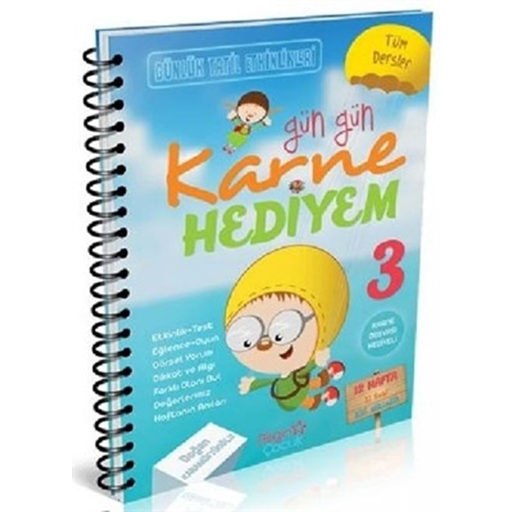 BİLGİNÇOCUK | 3. SINIF GÜN GÜN KARNE HEDİYEM - 2018