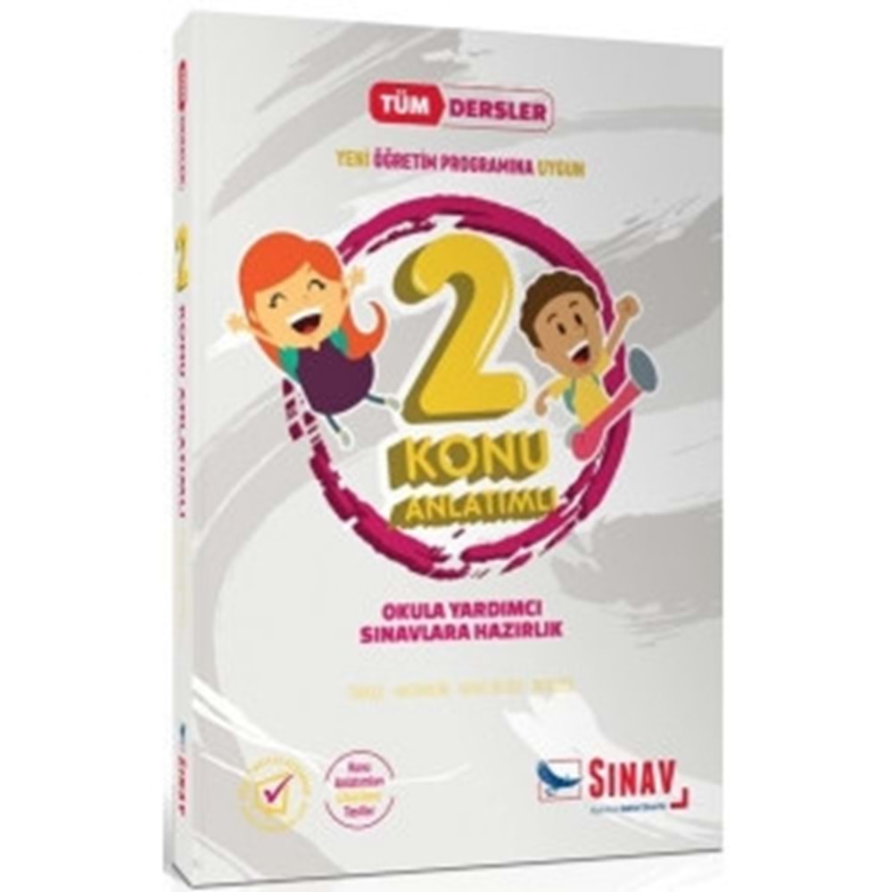 SINAV | 2. SINIF TÜM DERSLER KONU ANLATIMLI - 2022