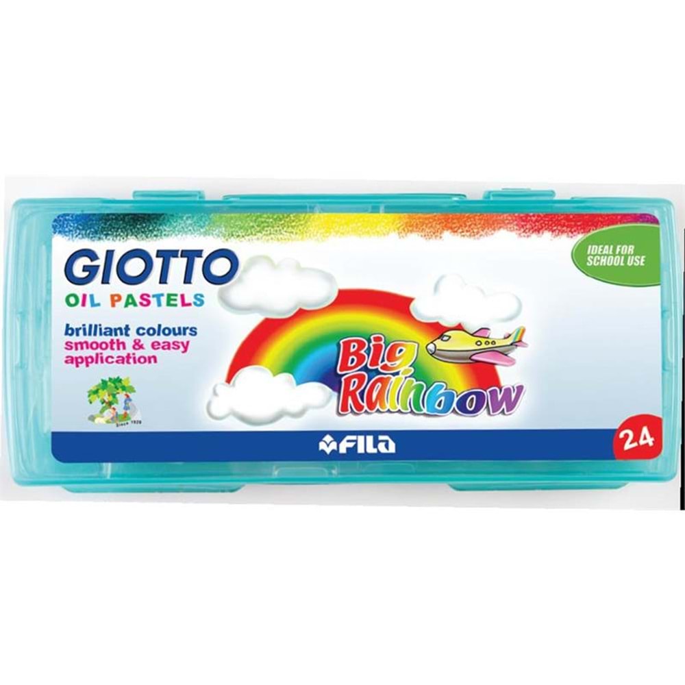 FİLA | GİOTTO BIG RAINBOW YAĞLI PASTEL 24 LÜ