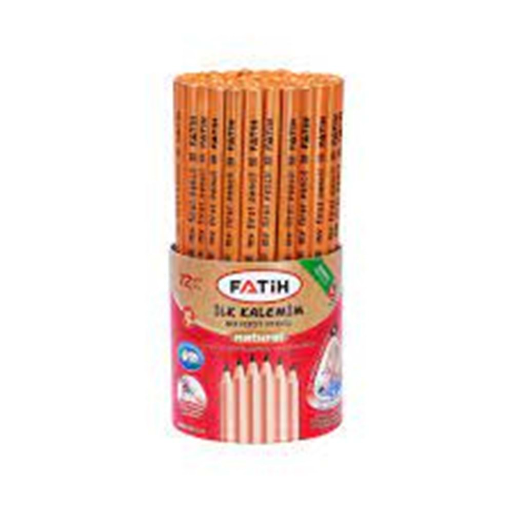 FATİH | İLK KALEMİM JUMBO ÜÇGEN KURŞUN KALEM NATURAL