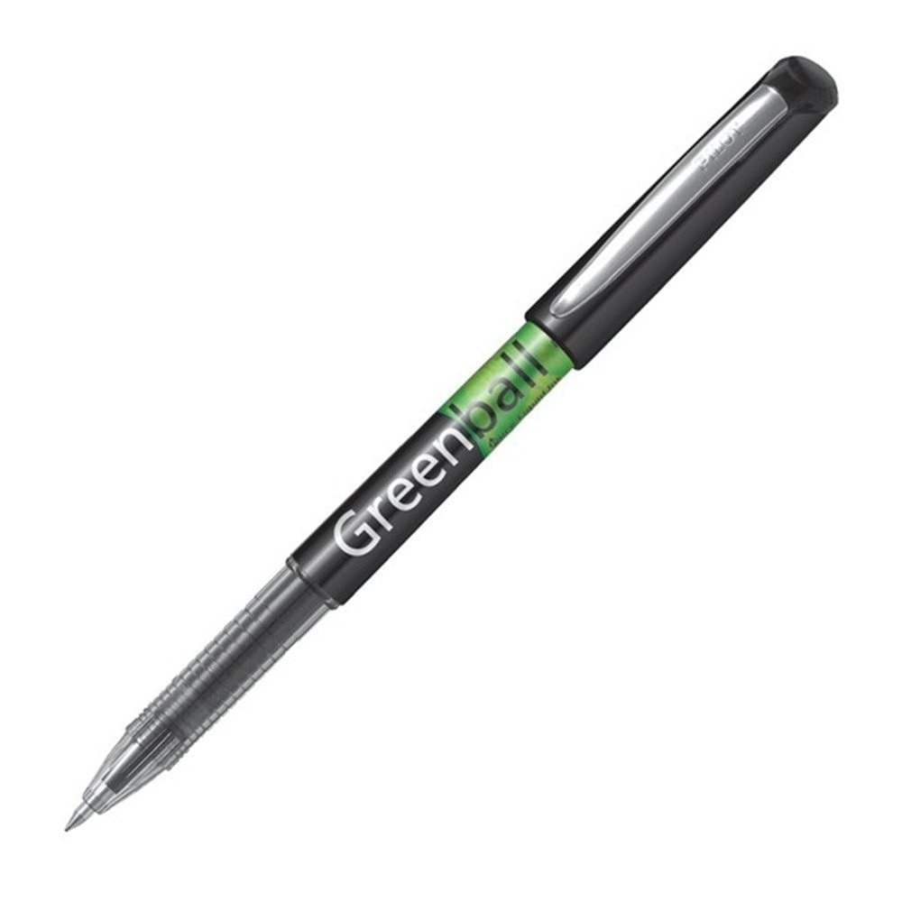 PİLOT | GREENBALL 0.7 MM KARTUŞLI PİLOT KALEM - SİYAH