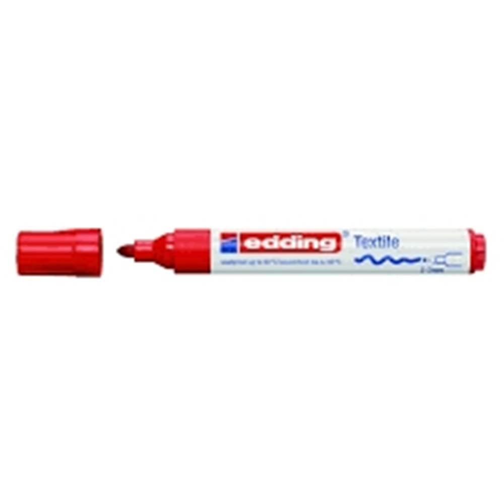 EDDİNG | T-SHİRT KALEMİ KIRMIZI