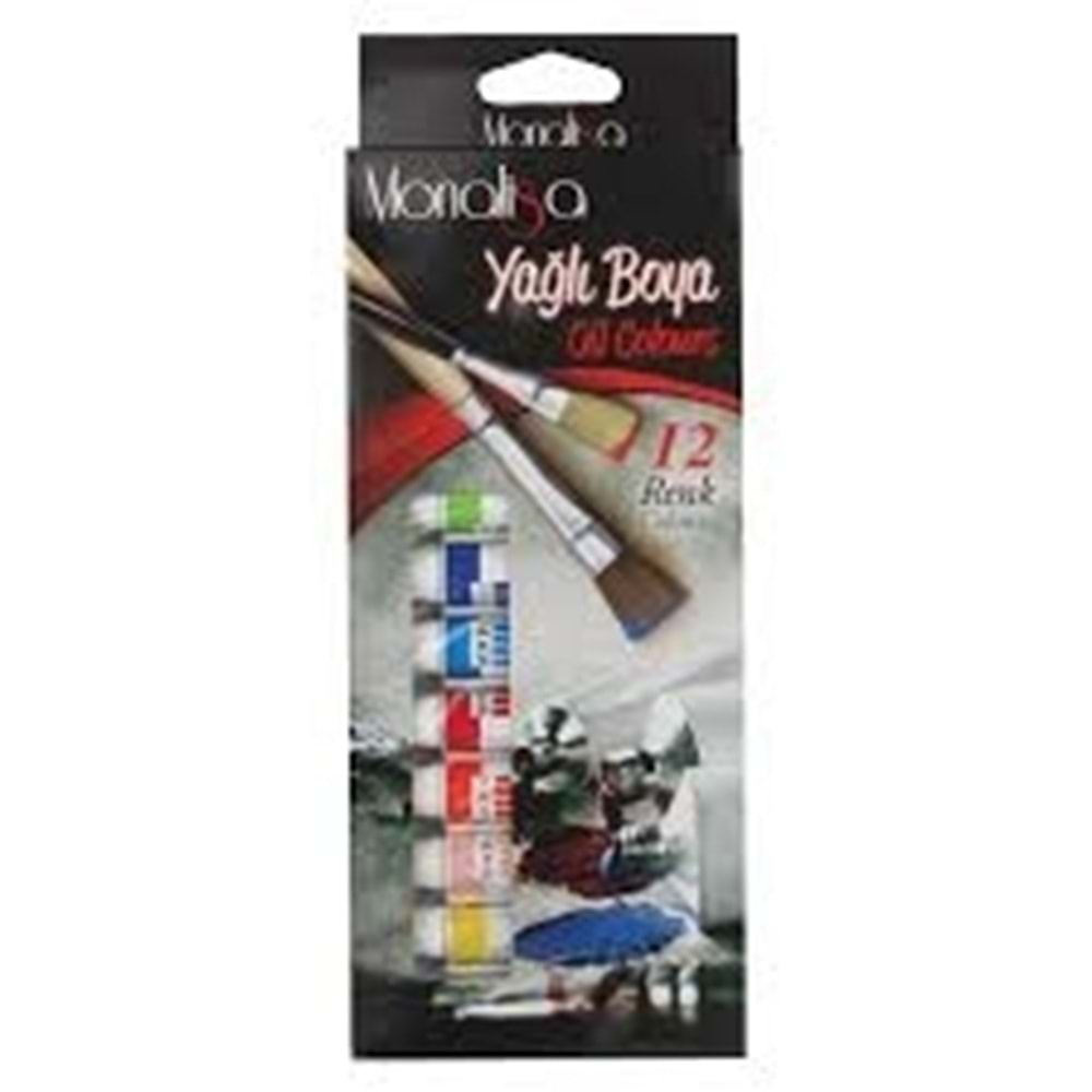 MONALİSA | YAĞLI BOYA 12X12 ML TÜP