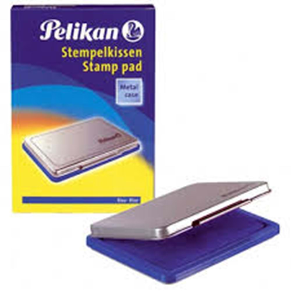 PELİKAN | METAL STAMPA NO:1 MAVİ 9*16 CM