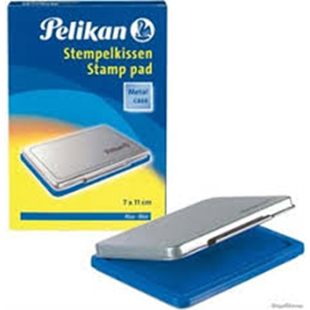 PELİKAN | METAL STAMPA NO:2 MAVİ 7*11 CM