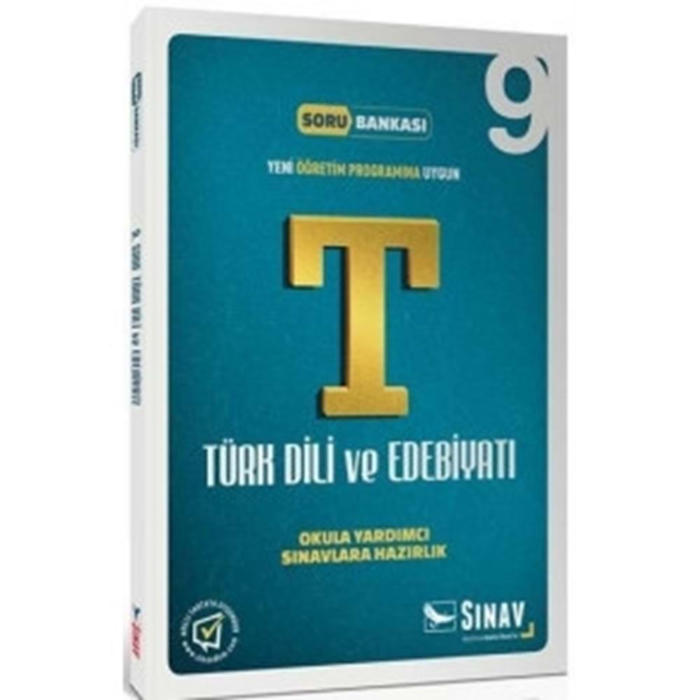 SINAV | 9. SINIF TÜRK DİLİ VE EDEBİYATI SORU BANKASI - 2022