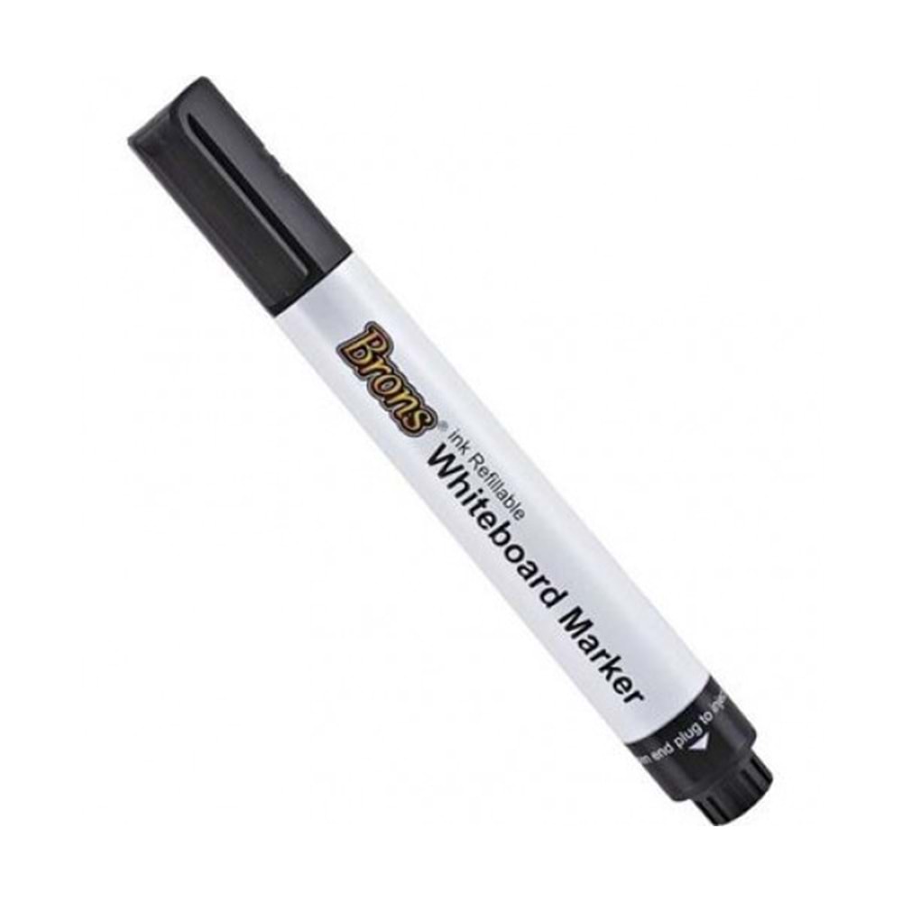 BRONS | SİYAH TAHTA KALEMİ DOLDURULABİLİR BR-953