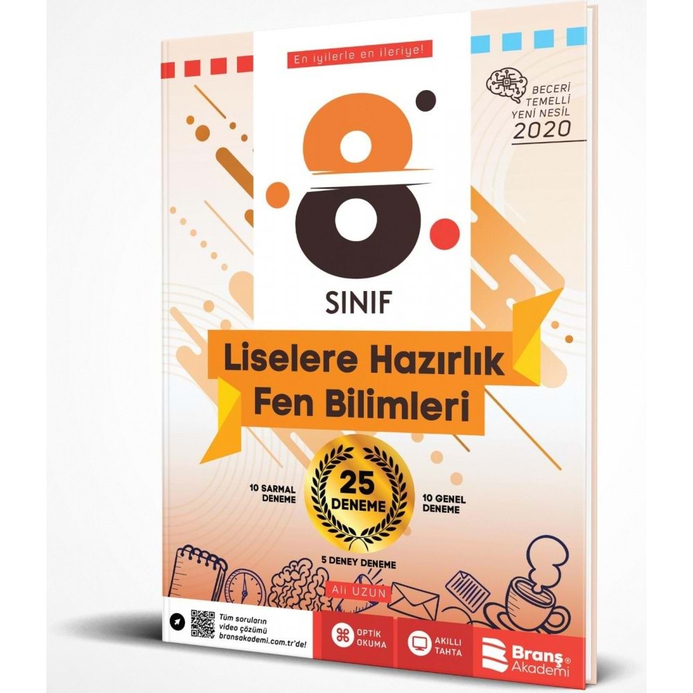 BRANŞ | 8. SINIF LGS FEN BİLİMLERİ 25 DENEME-2021