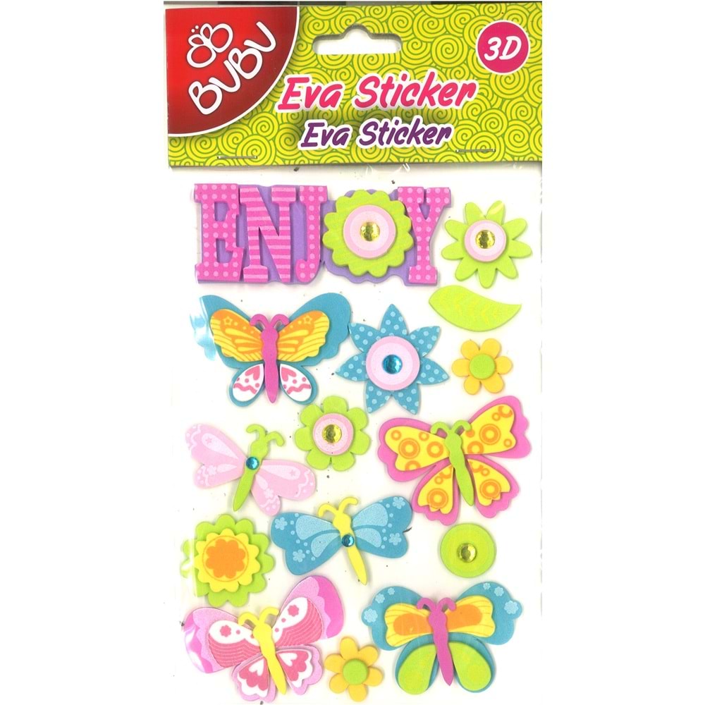BU-BU | BU-BU00085 3D EVA STİCKER