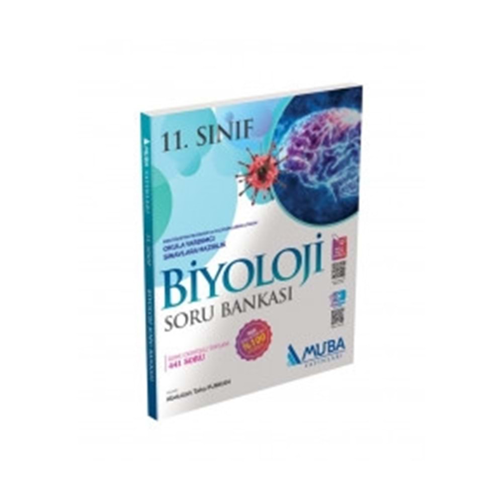 MUBA | 11. SINIF BIYOLOJI SORU BANKASI - 2024