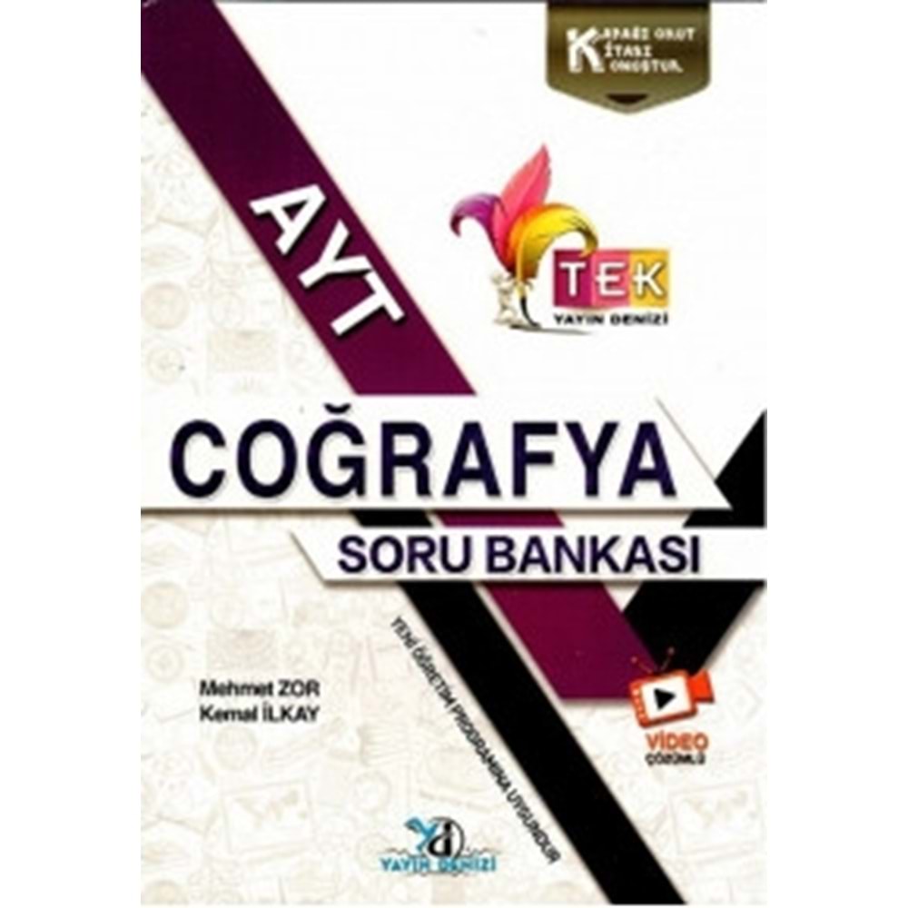 YAYINDENİZİ | YKS AYT TEK VD.ÇÖZ. S.B. COĞRAFYA - 2022