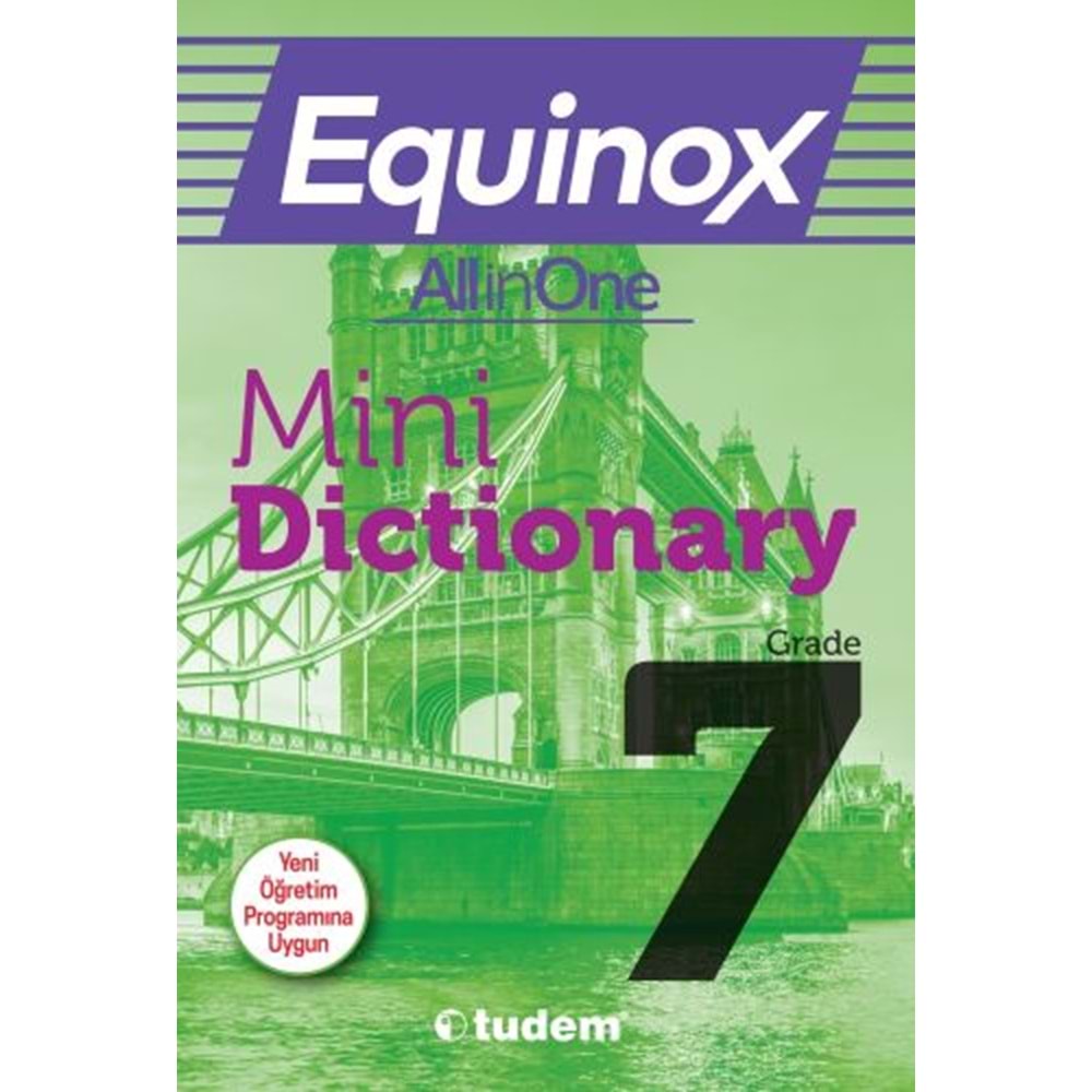 TUDEM | 7. SINIF MINI DICTIONARY EQUINOX - 2021