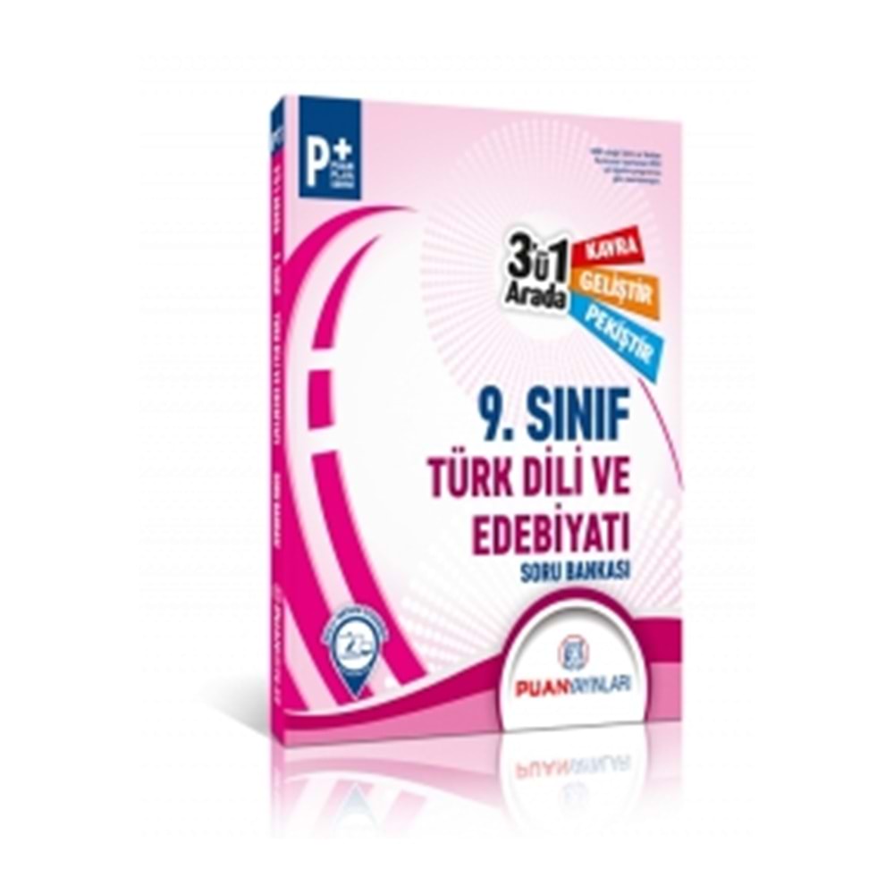 PUAN | 9.SINIF TÜRK DİLİ ve EDEBİYATI 3'Ü 1 ARADA SORU BANKASI - 2023