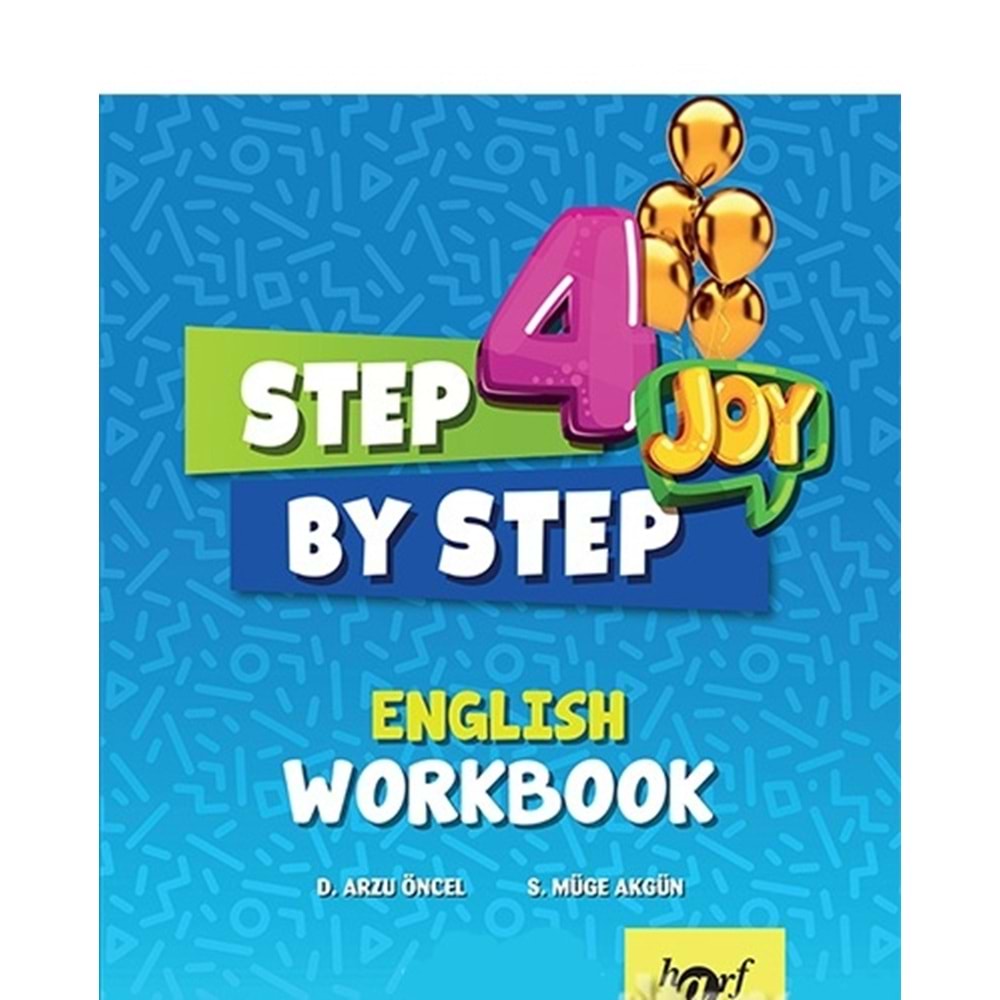 STEPBYSTEP | 4.SINIF JOY ENGLİSH WORKBOOK - 2019