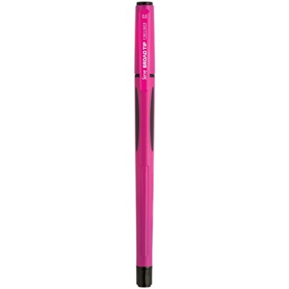 SERVE | BROAD TIP FINELİNER PEMBE BROADTF08-08