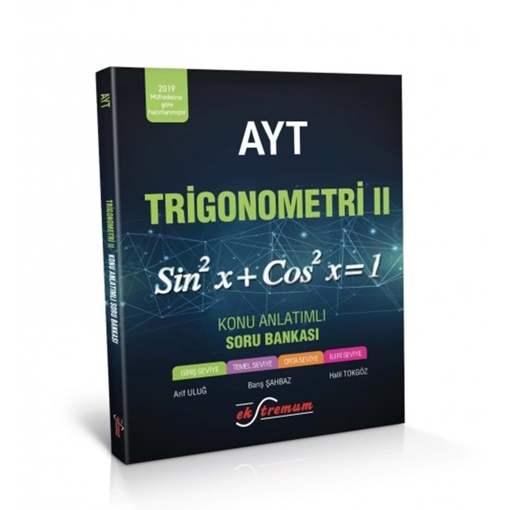GEZEGEN | AYT EKSTREMUM TRİGONOMETRİ I-II K.A. SORU BANKASI - 2021