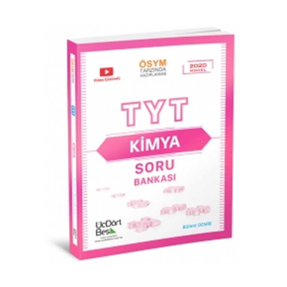 ÜÇDÖRTBEŞ | TYT KİMYA SORU BANKASI - 2024