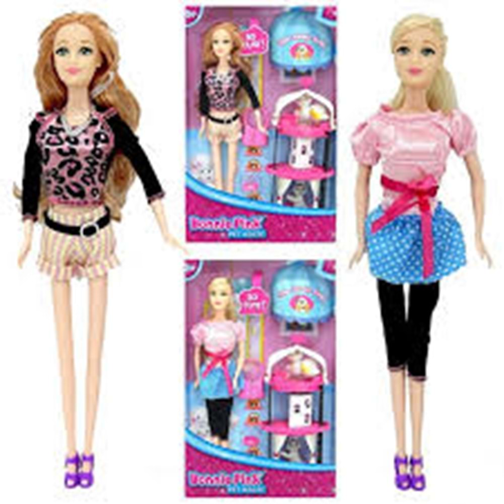 TİMTOYS | MİNİŞLİ BARBİE BEBEK NO:6176