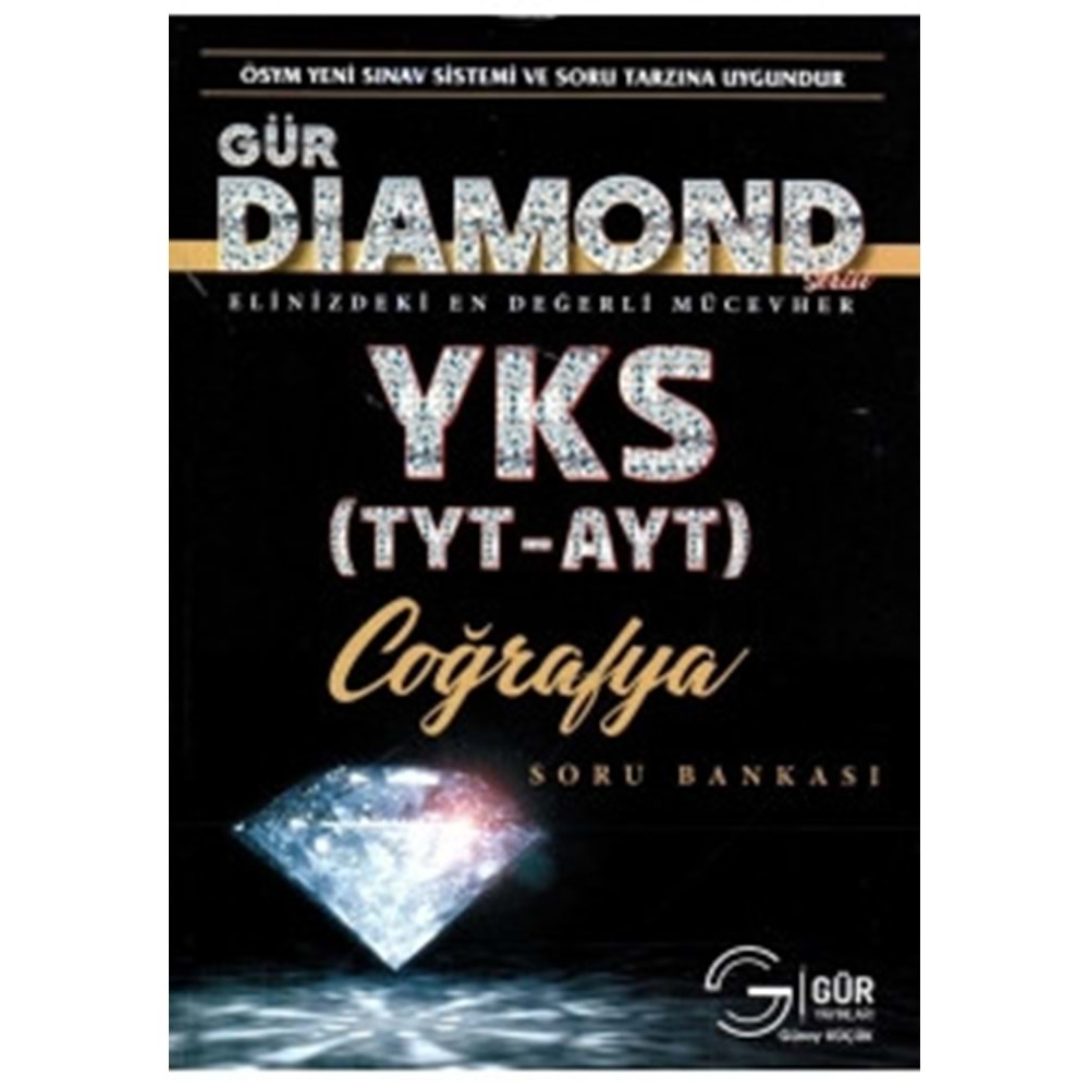 GÜR | DİAMOND TYT- AYT COGRAFYA SORU BANKASI - 2024