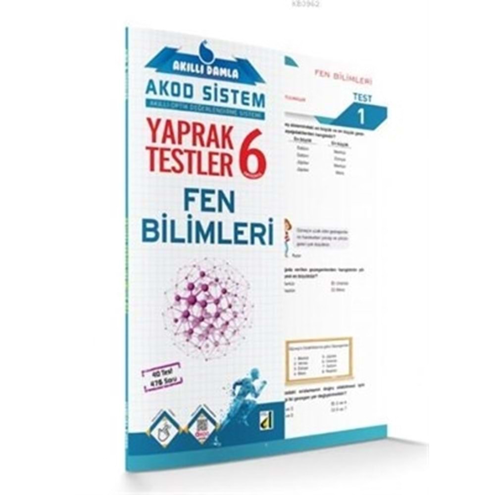 DAMLA | 6. SINIF FEN BİLİMLERİ AKILLI DAMLA Y.T. - 2021