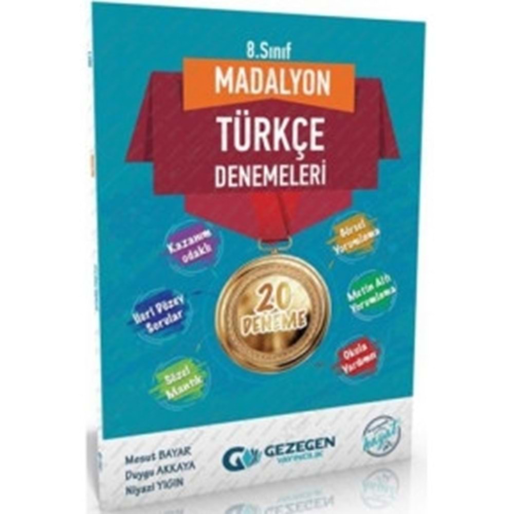 GEZEGEN | 8.SINIF TÜRKÇE 20' Lİ TÜRKÇE DENEME - 2022