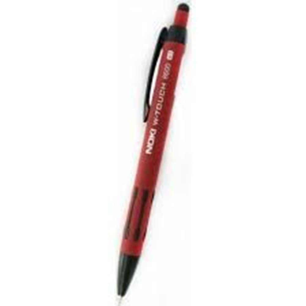NOKİ | W-TOUCH VERSATİL KALEM 0.7 KIRMIZI