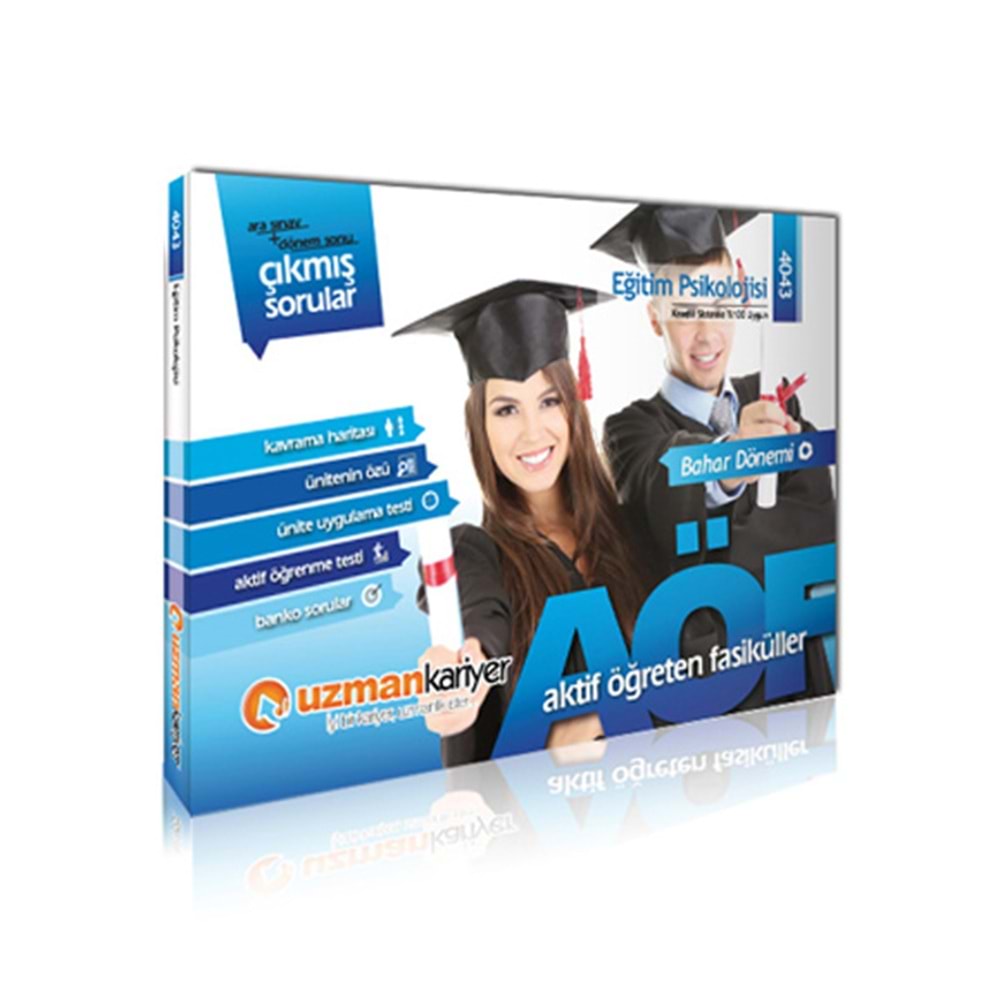 UZMANKARİYER | 4043 - EĞİTİM PSİKOLOJİSİ 2. SINIF
