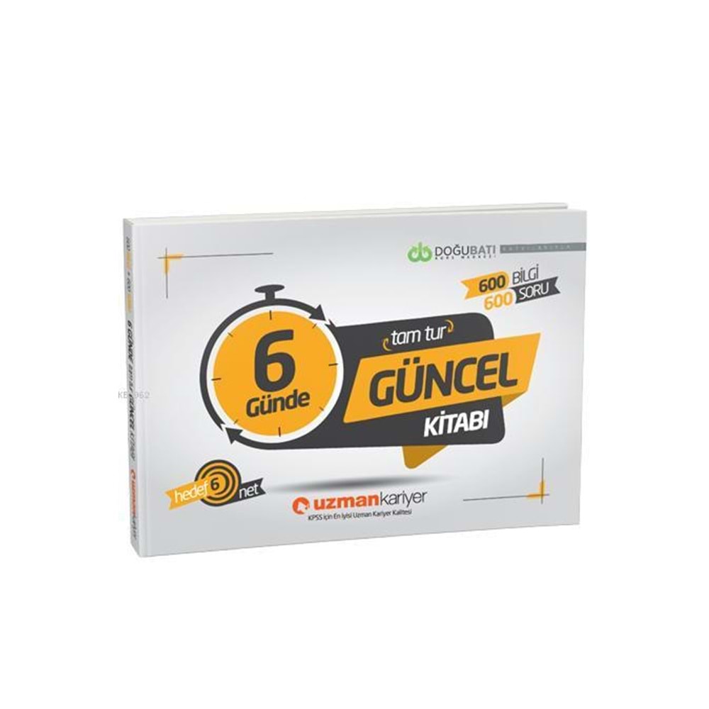 UZMANKARİYER | 2019 KPSS GÜNCEL BİLGİLER