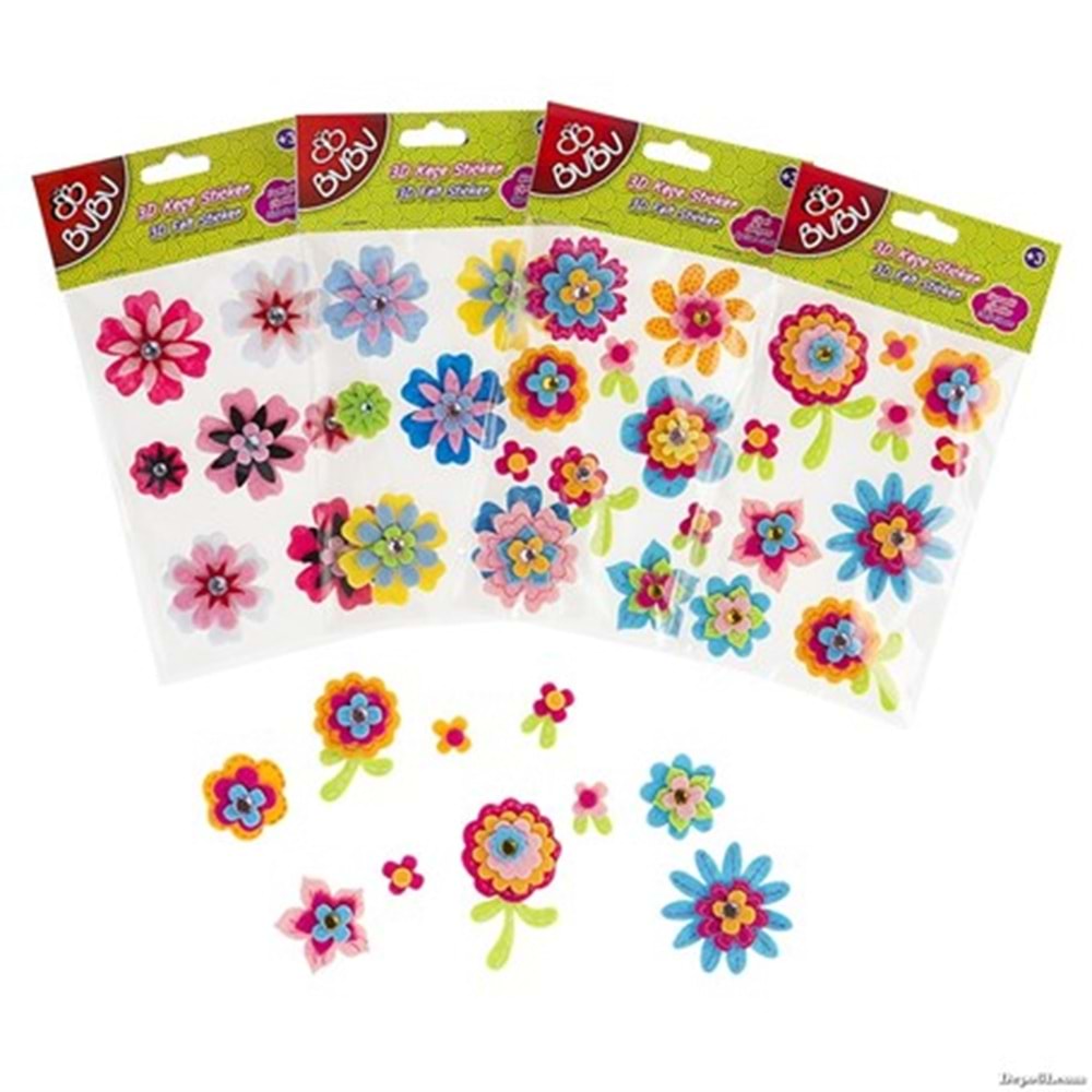 BUBU | SİMLİ ÇİÇEK STİCKER STS005 (ST0010)