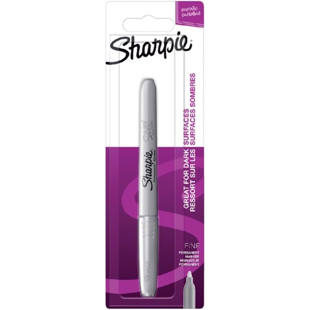 SHARPIE | METALİK MARKÖR TEKLİ GÜMÜŞ RENK 2065407