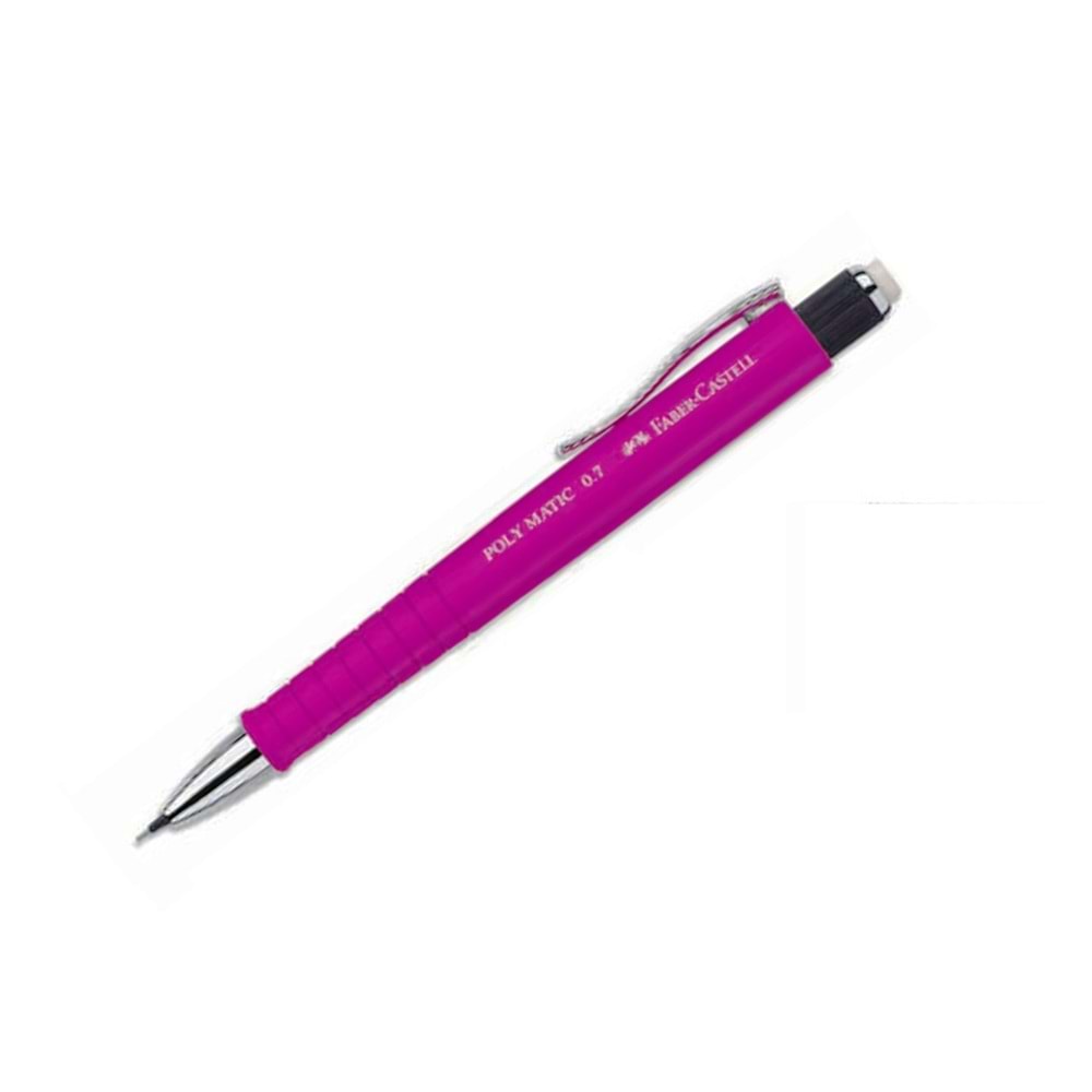 FABERCASTELL | METALİK POLY MATIC VERSATİL KALEM PEMBE