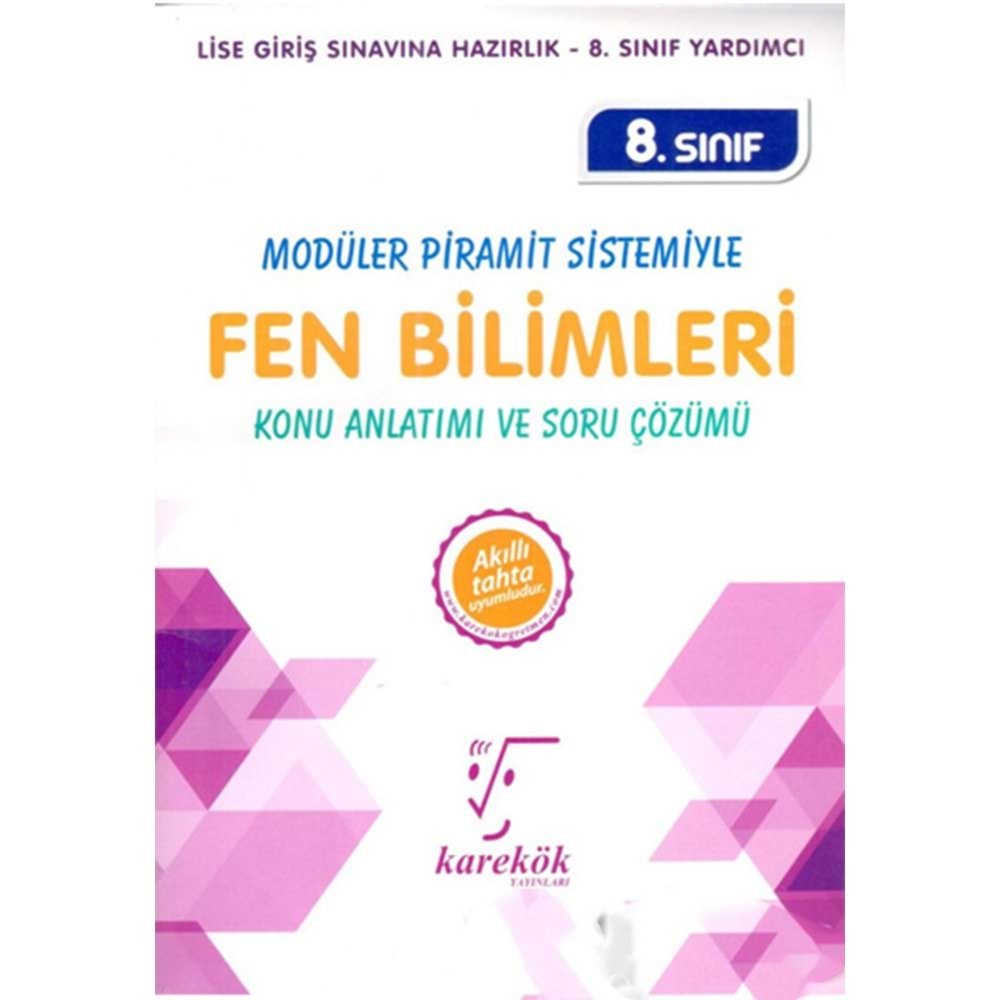 KAREKÖK | 8.SINIF LGS FEN BİLİMLERİ MPS (MODÜLER PİRAMİT SİSTEMİ) -2026