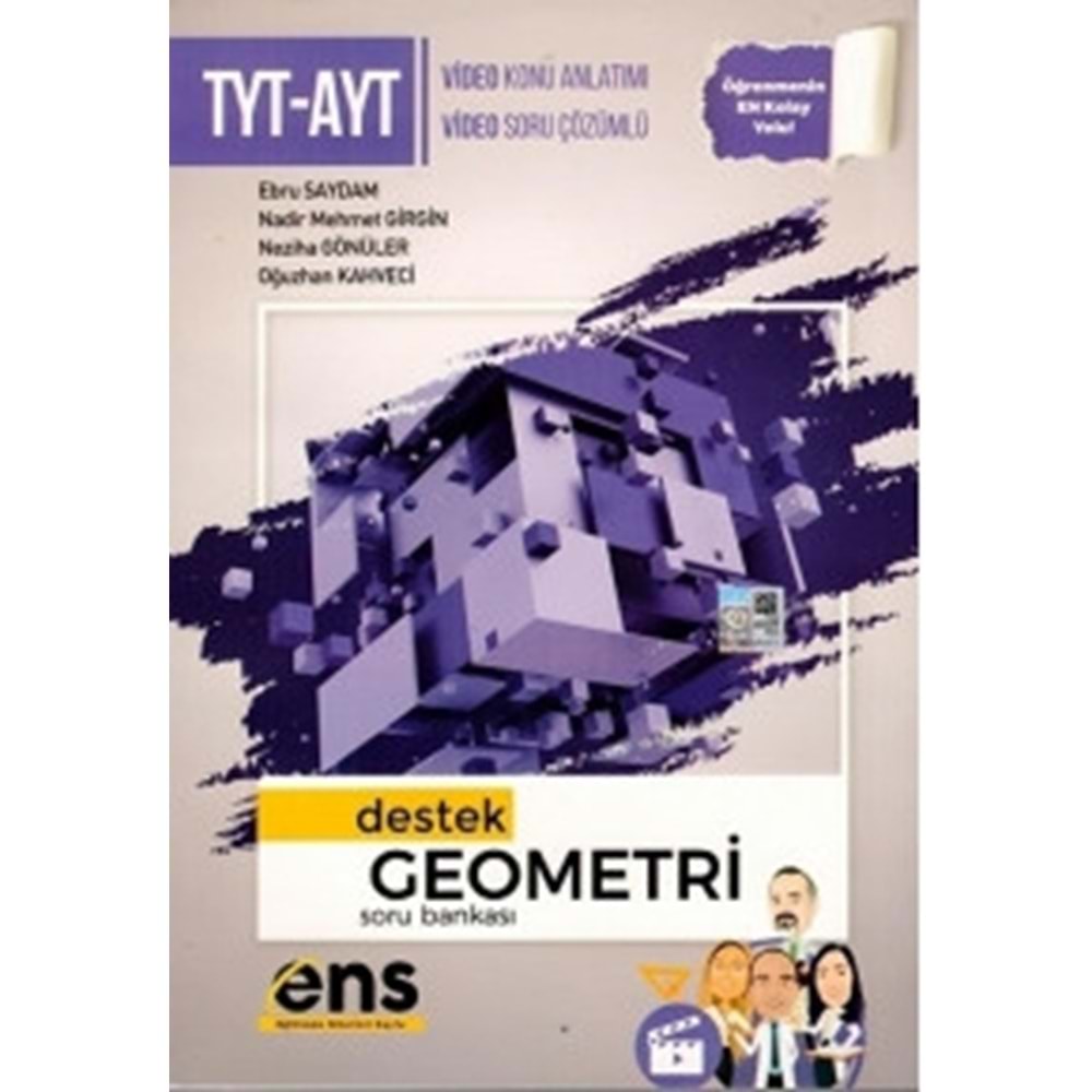 ENS | DESTEK YKS TYT AYT GEOMETRİ SORU BANKASI - 2024