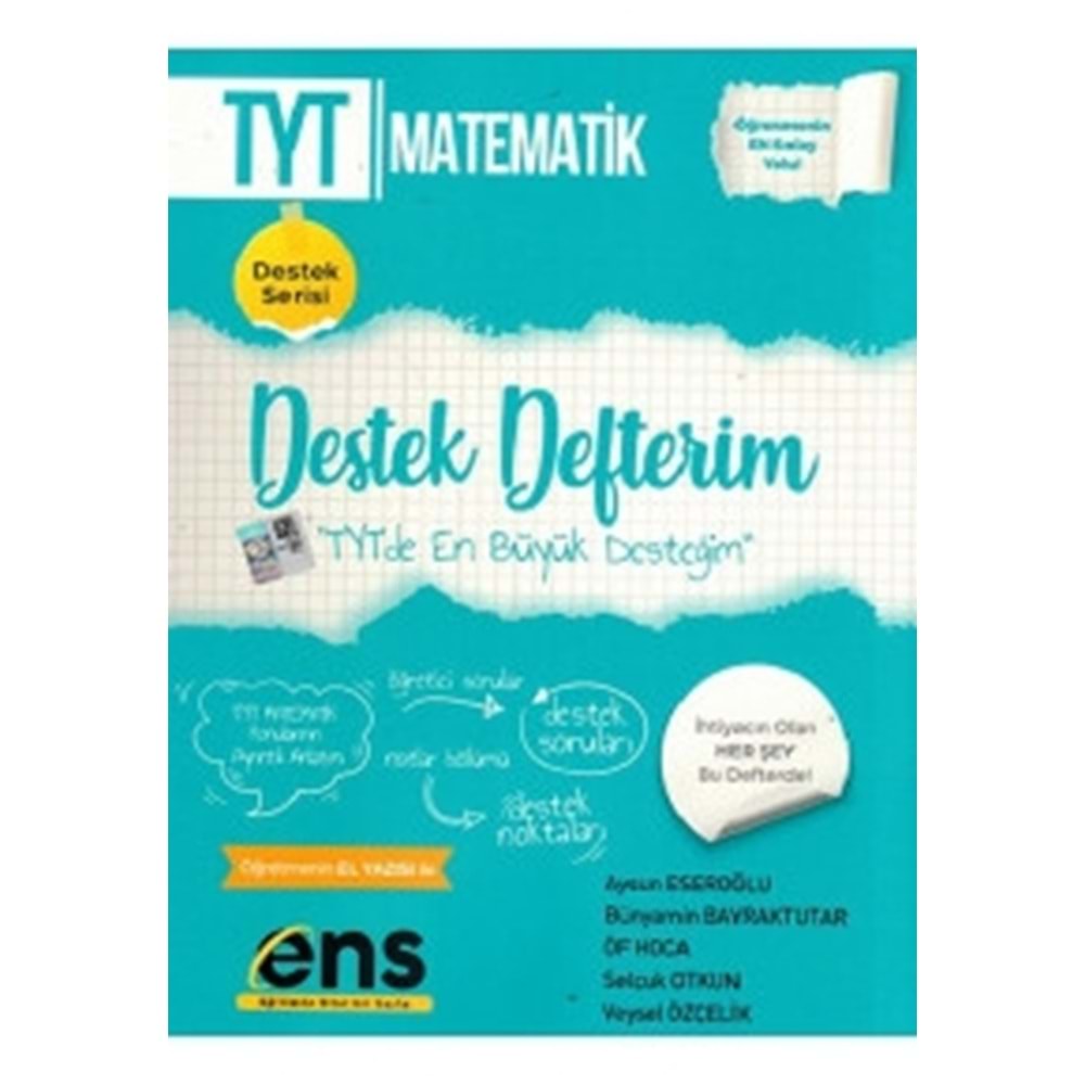 ENS | TYT DESTEK DEFTERİM MATEMATİK - 2024