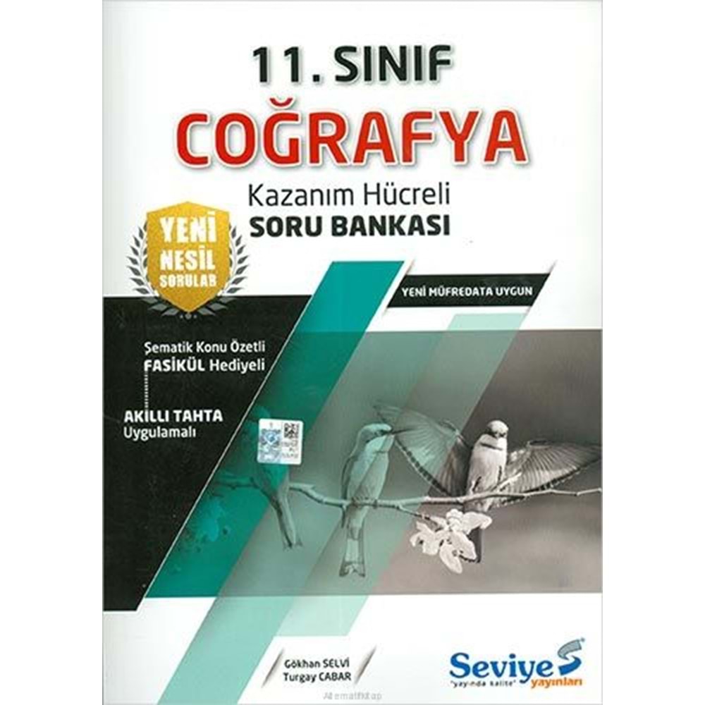SEVİYE | 11. SINIF COĞRAFYA SORU BANKASI - 2024
