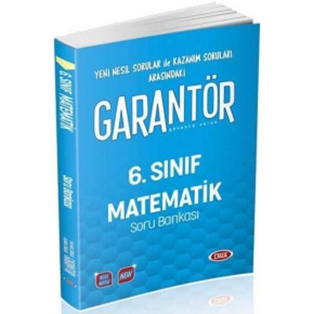 DATA | 6.SINIF GARANTÖR MATEMATİK SORU BANKASI - 2020