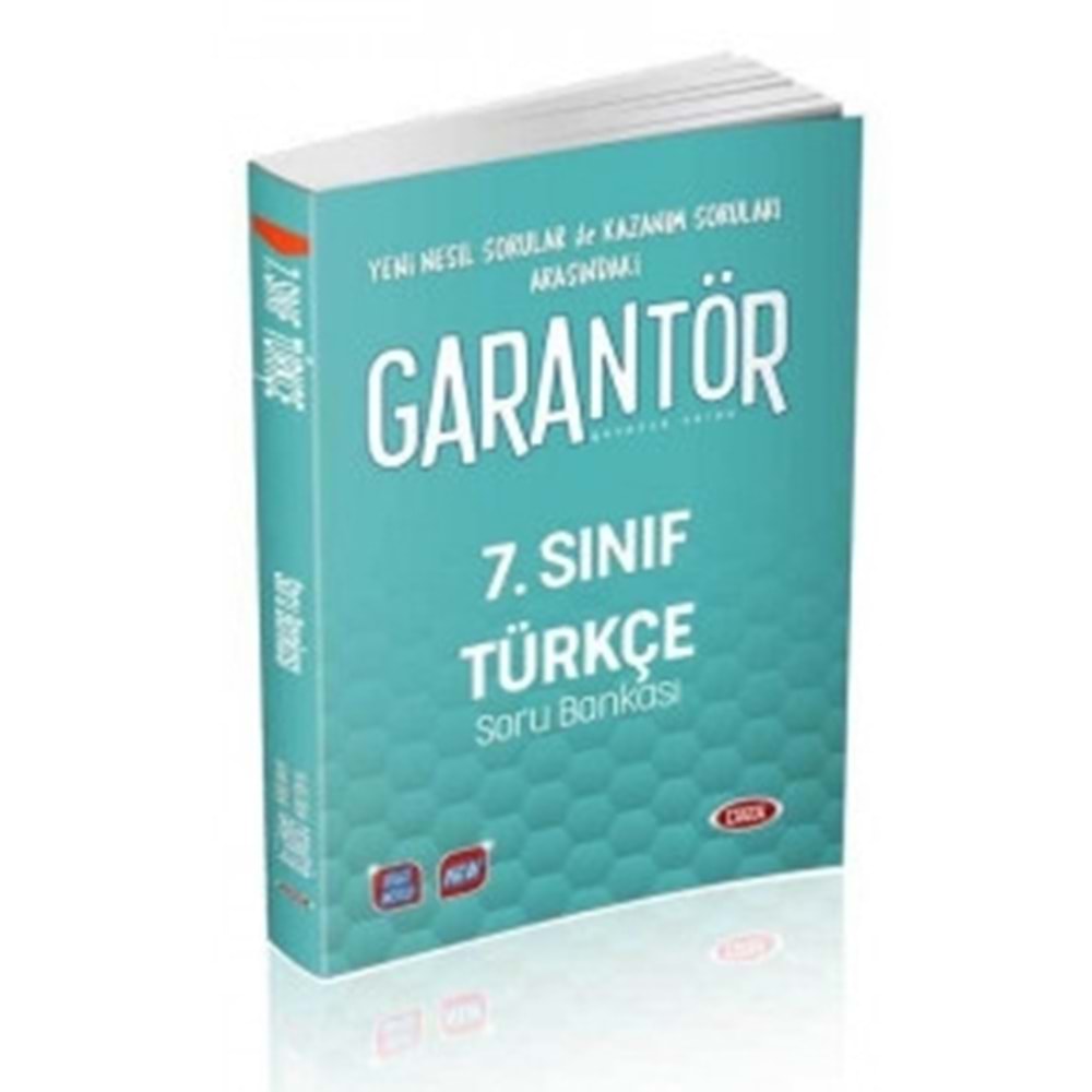 DATA | 7.SINIF GARANTÖR TÜRKÇE SORU BANKASI - 2020