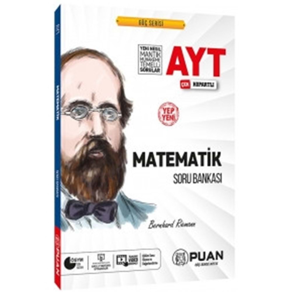 PUAN | AYT MATEMATİK GÜÇ SERİSİ SORU BANKASI - 2023