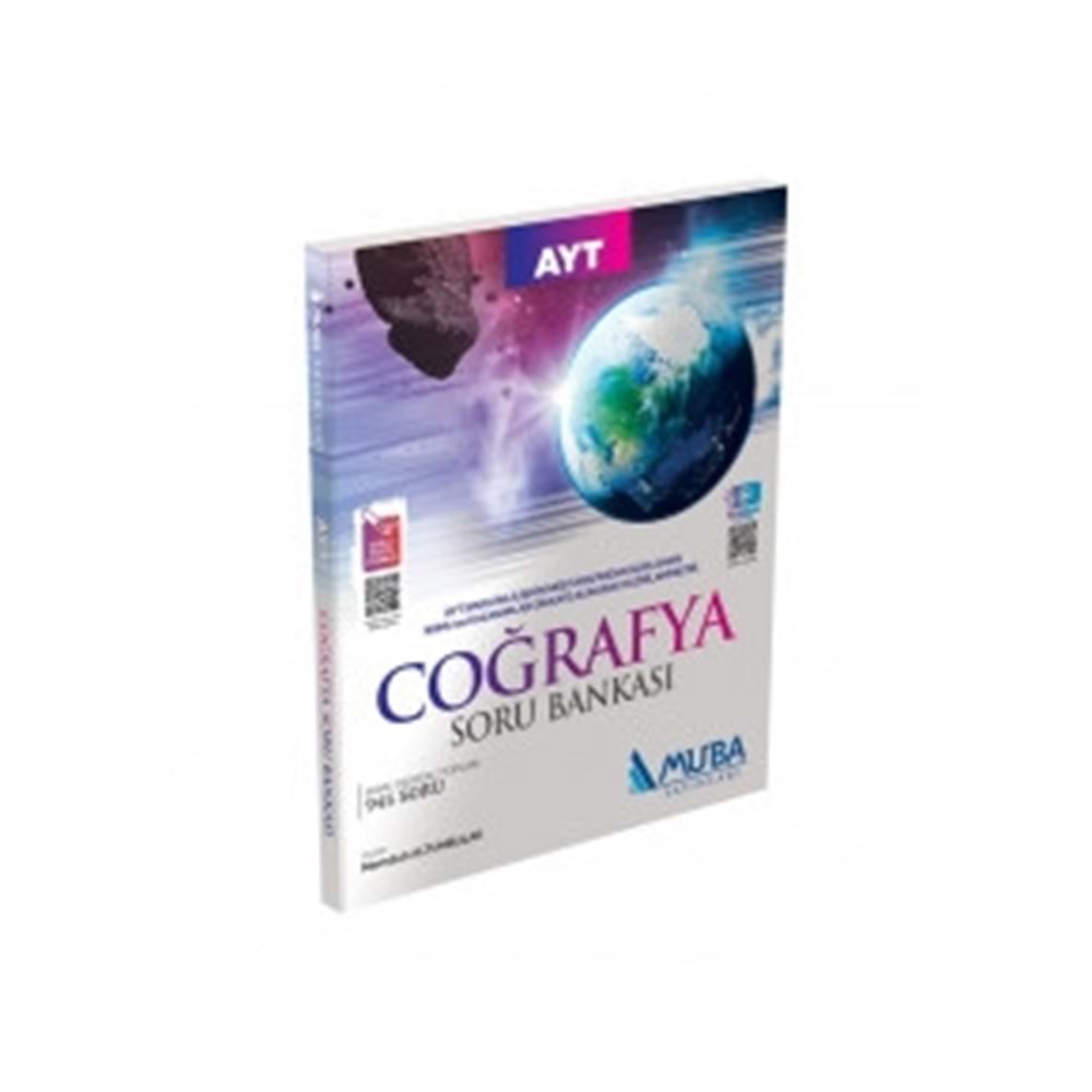 MUBA | AYT COĞRAFYA SORU BANKASI - 2024