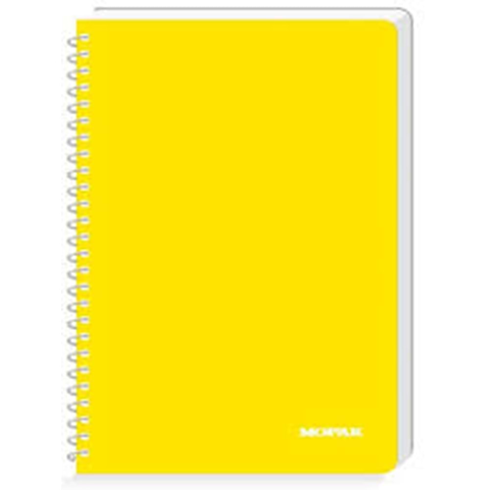MOPAK | 72 YP SPİRALLİ PP KAPAK KARELİ DEFTER