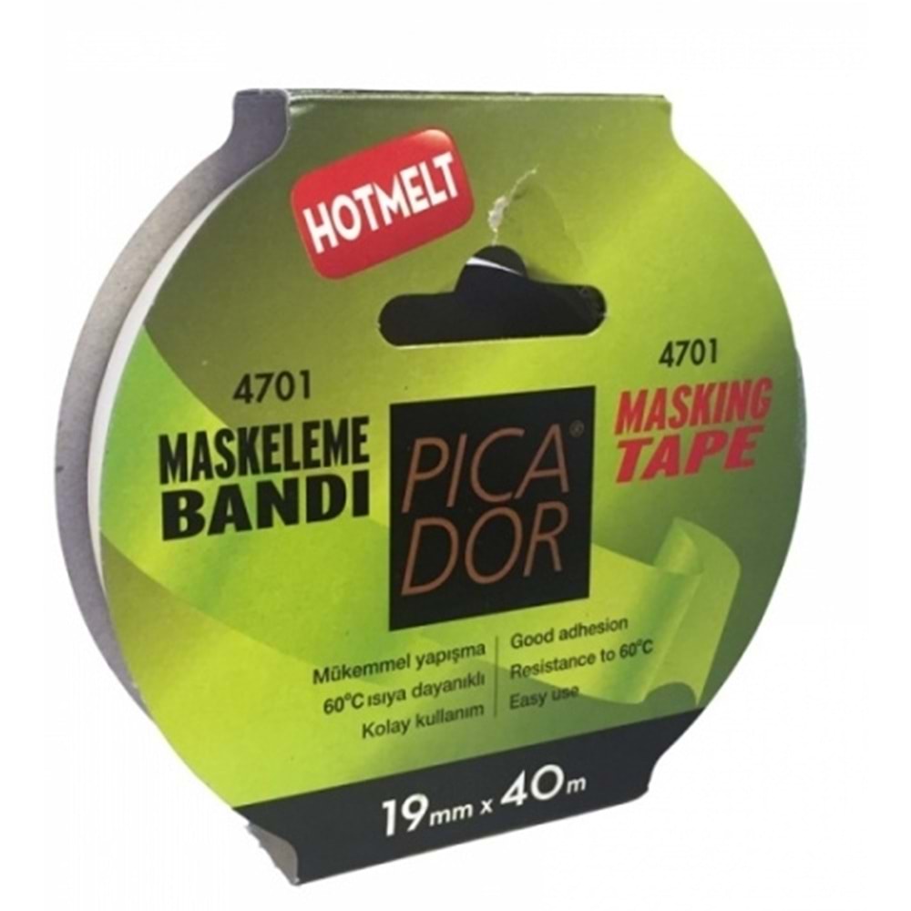 PİCADOR | MASKELEME BANDI 18mmX40m KR003