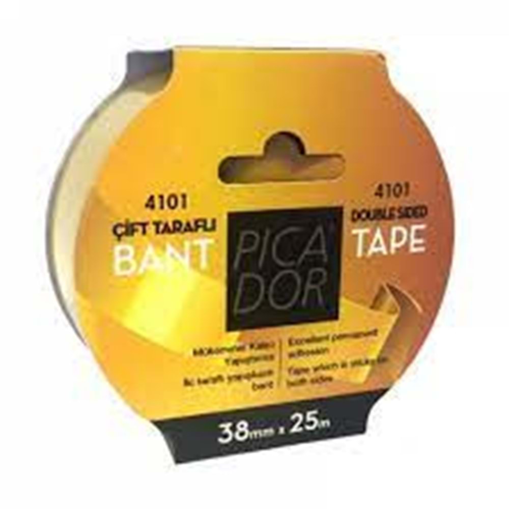 PICADOR | ÇİFT TARAFLI BANT 4101 38mmX25m