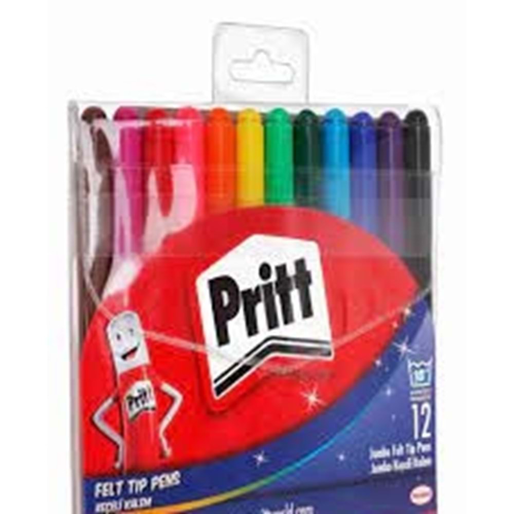 PRİTT | KEÇELI KALEM - 12 RENK