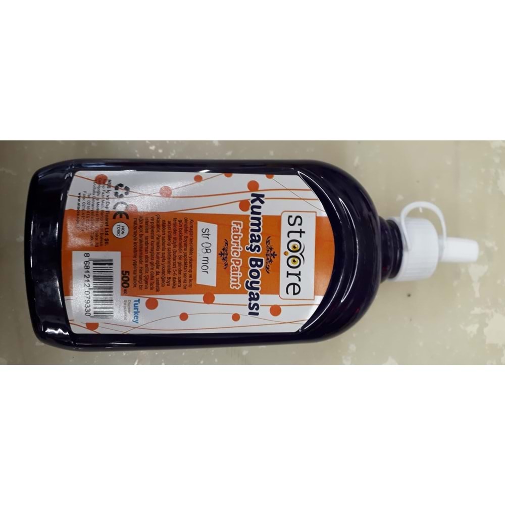STOORE | KUMAŞ BOYASI 500 ML MOR