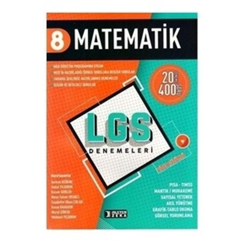İŞLEYENZEKA | 8.SINIF LGS DENEME MATEMATİK - 2022