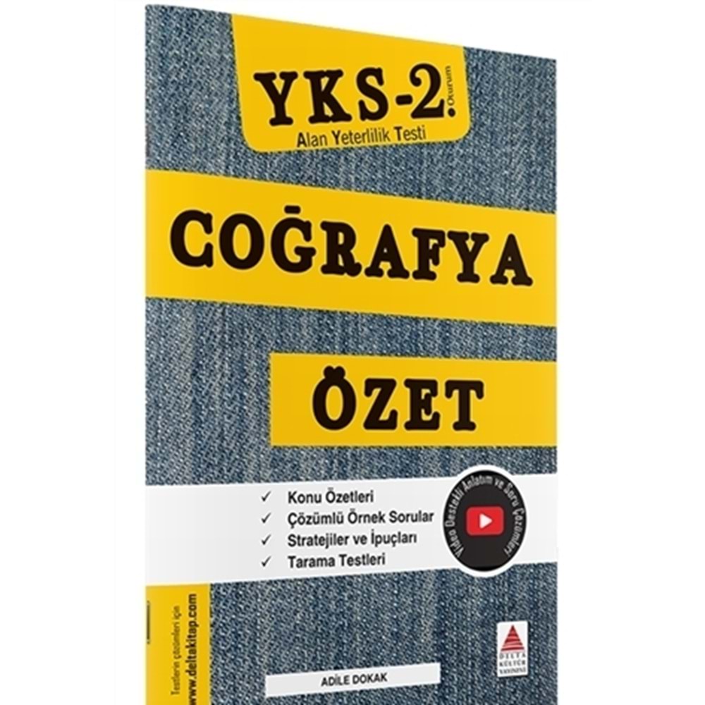 DELTA | AYT COĞRAFYA ÖZET - 2020